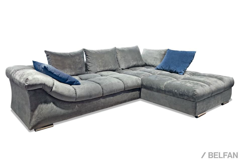 "Лаунж" диван с оттоманкой 1