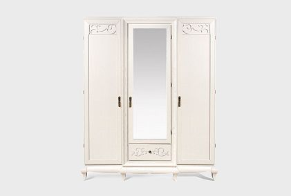 Шкаф для одежды 3-х дв. "Соната" с зеркалом (без декора)