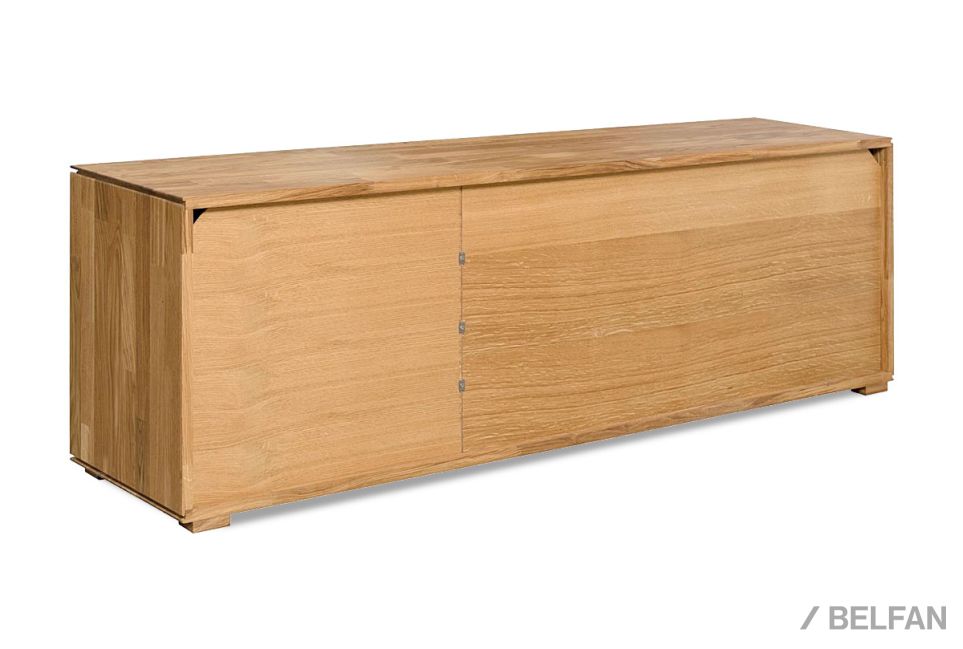 Тумба "Гринвуд" 3 (низкая) массив дуба 16