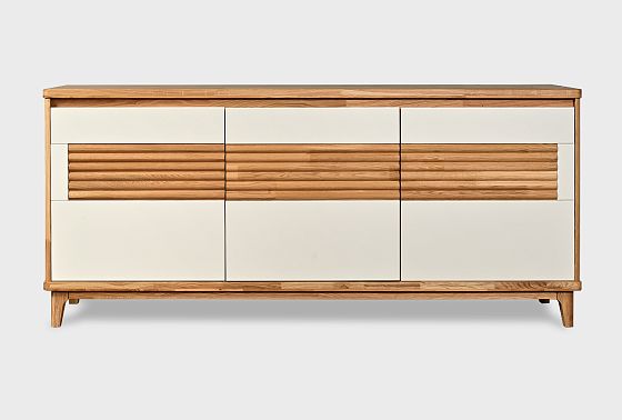 Тумба "Wallstreet" 3 массив дуба, МДФ 5