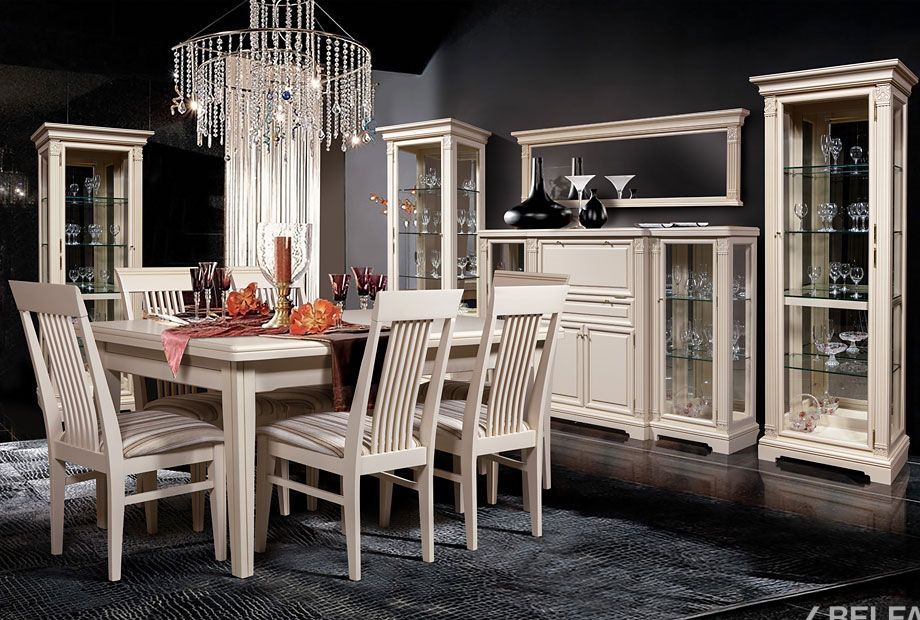 Тумба "Престиж" массив и шпон берёзы 2