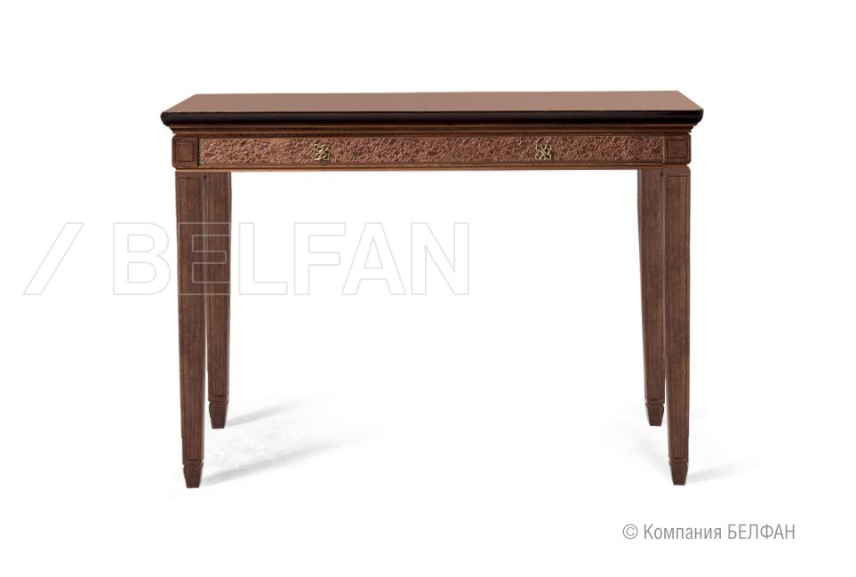 Стол-консоль "Сиена" массив и шпон дуба, МДФ 1