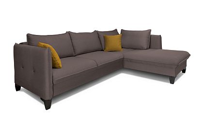 "Морган" диван угловой с оттоманкой