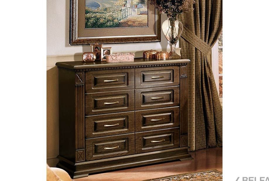 Комод "Верди Люкс" массив и шпон дуба 2