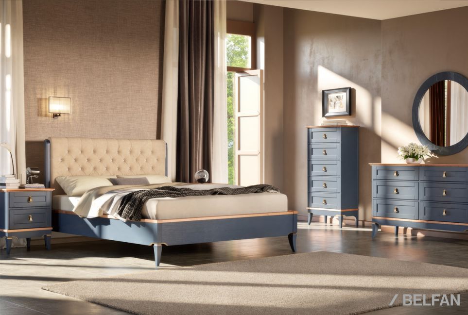 Комод "Стюарт" (высокий) массив и шпон дуба 3