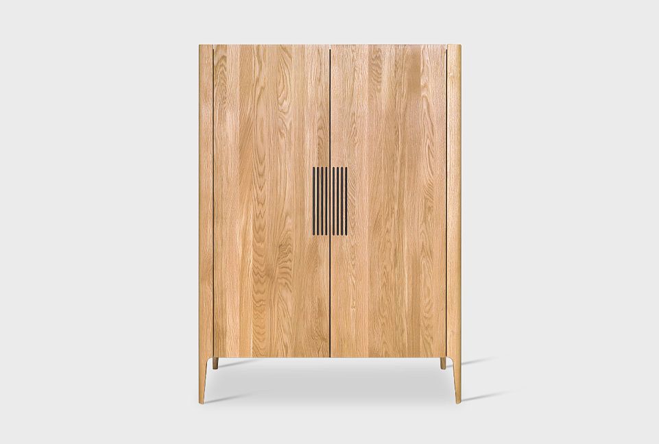 Тумба высокая "Bergamo"; дуб натуральный