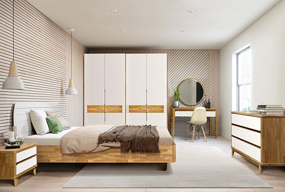 Комод "Wallstreet" 3 массив дуба, МДФ 13