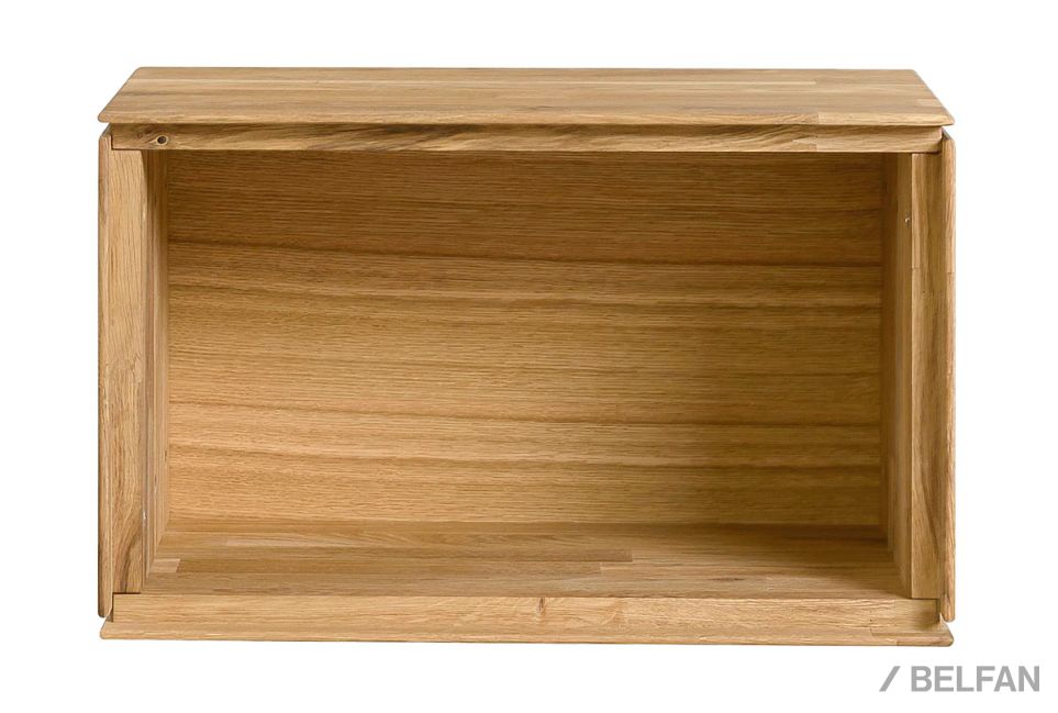 Полка навесная "Гринвуд" 40 массив дуба 2