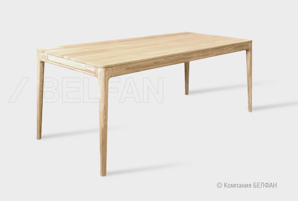 Стол обеденный "Соул" (раскладной) массив дуба 1