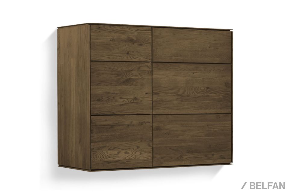 Шкаф навесной "Гринвуд" 2 массив дуба 1