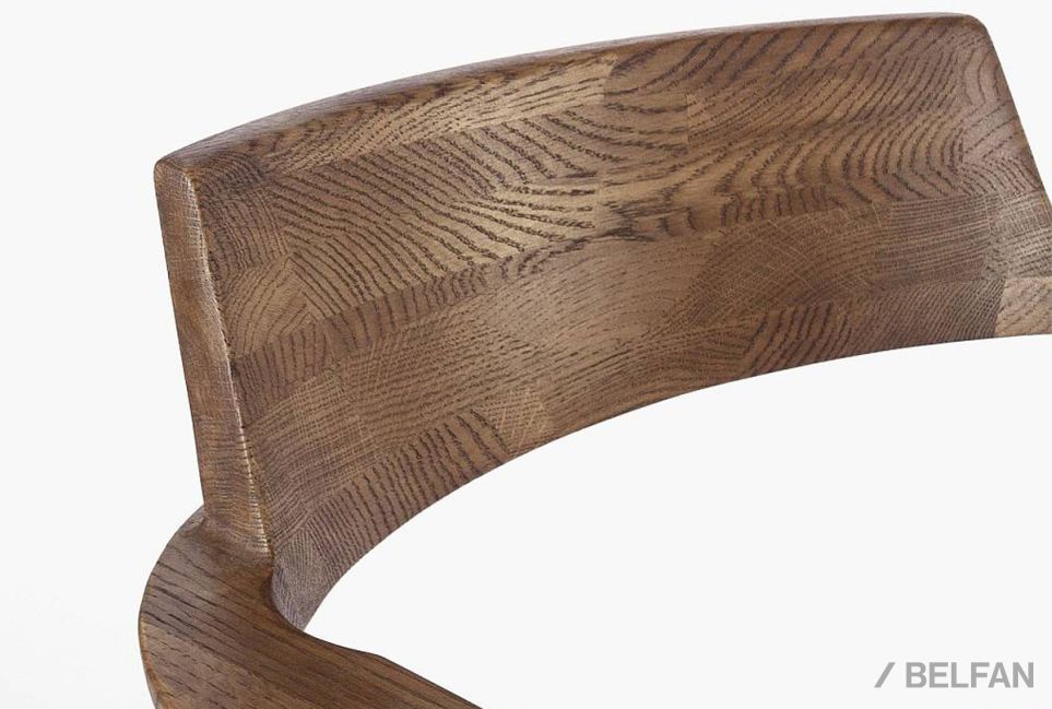 Стул "Страсбург" с подлокотниками массив берёзы 6