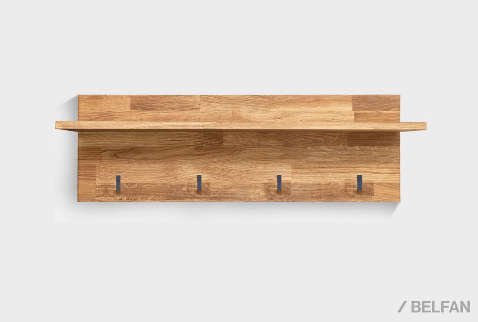 Вешалка настенная "Art Collection" массив дуба 6