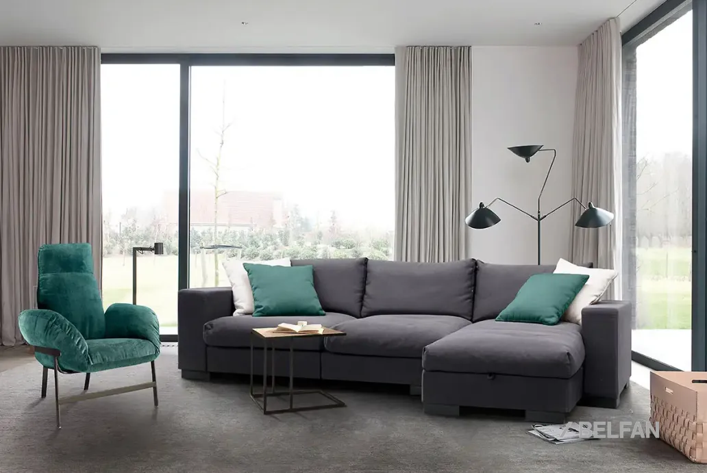 LOFFT диван с оттоманкой #7