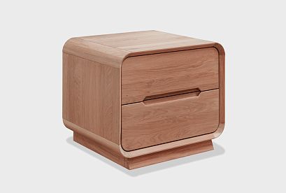 Тумба прикроватная "Монблан"; американский орех