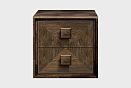 Модуль для стеллажей открытых &quot;Cube Design&quot; (с ящиками) 2 ящика графит 1