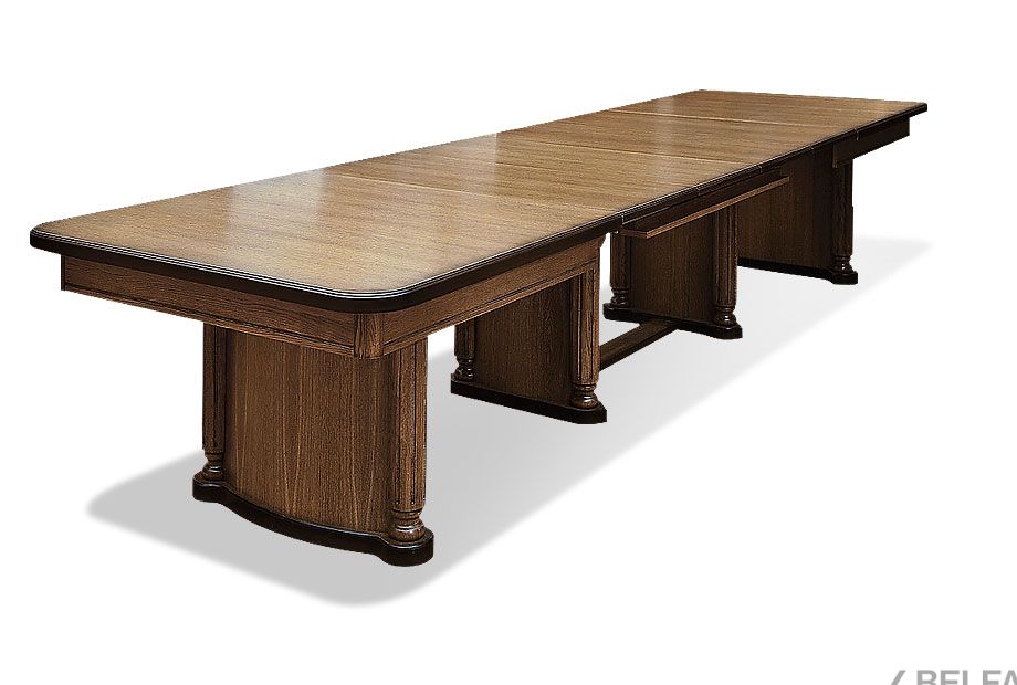 Стол обеденный "Гранд 1" массив и шпон дуба 1