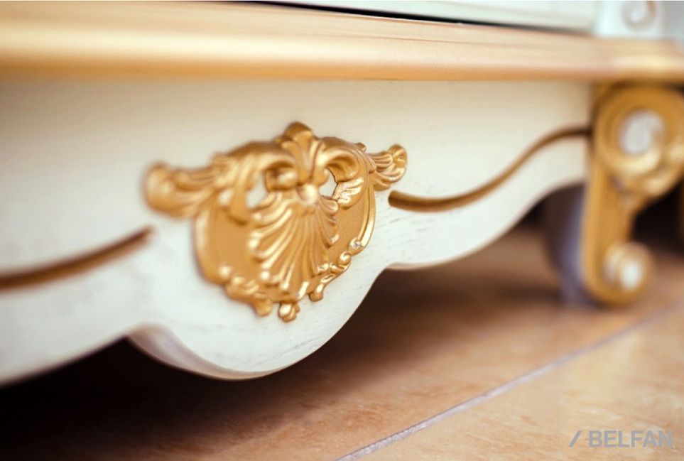 Подставка под цветы "Алези 2" массив и шпон дуба 2