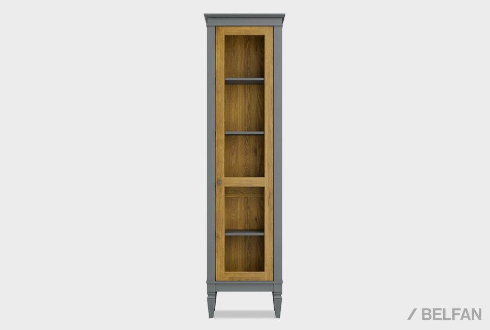 Витрина "Ольса-С" 100 (правый) массив сосны 2