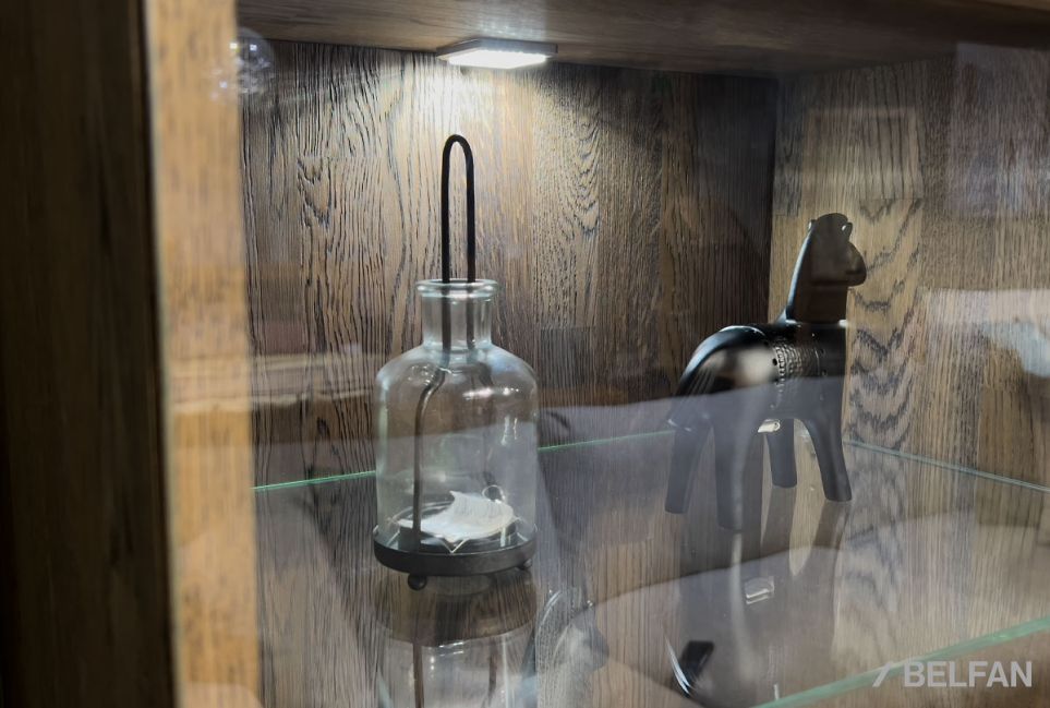 Витрина 1-но дверная "Bremen" (левая) массив дуба 2