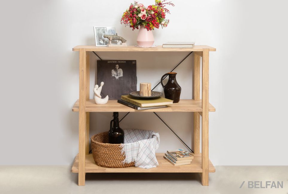 Стеллаж "Art Collection" 2 массив дуба 5