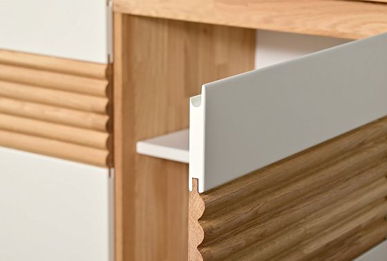 Тумба "Wallstreet" 3 массив дуба, МДФ 5