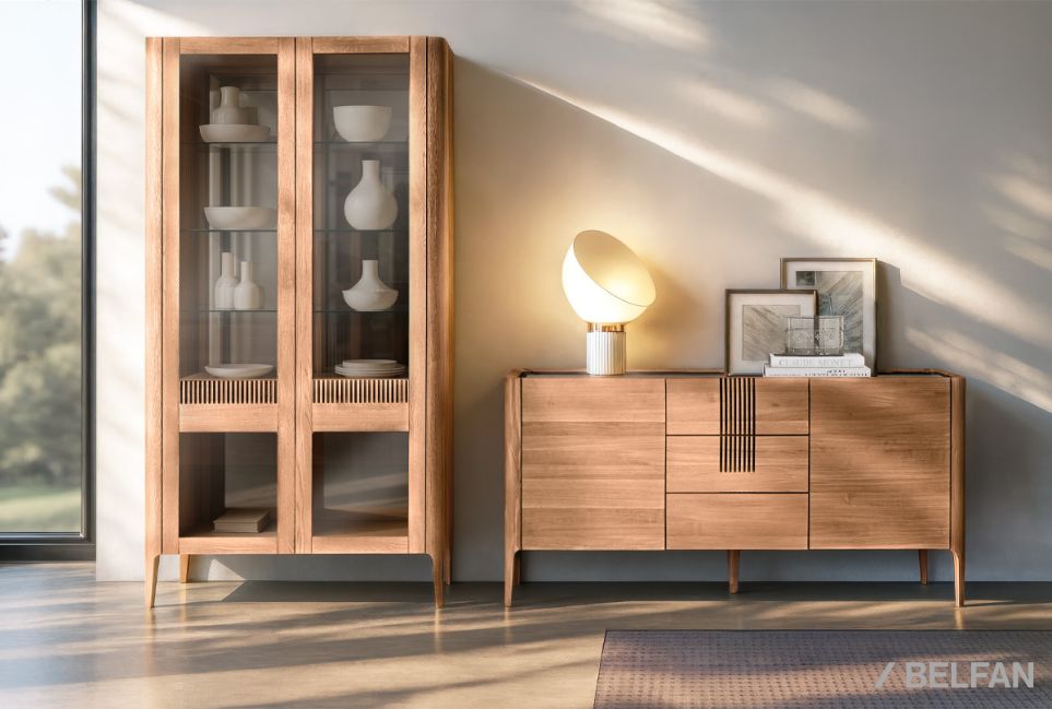 Тумба "Bergamo" 3 (с ящиками) массив дуба 3