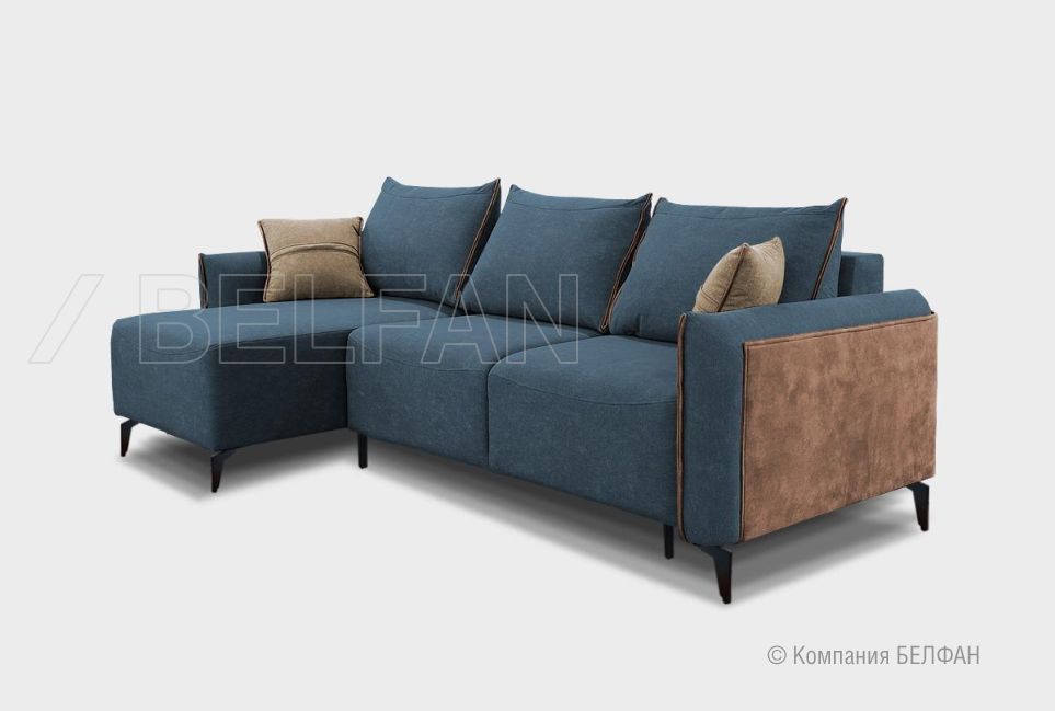 "Соренто" диван с оттоманкой 1