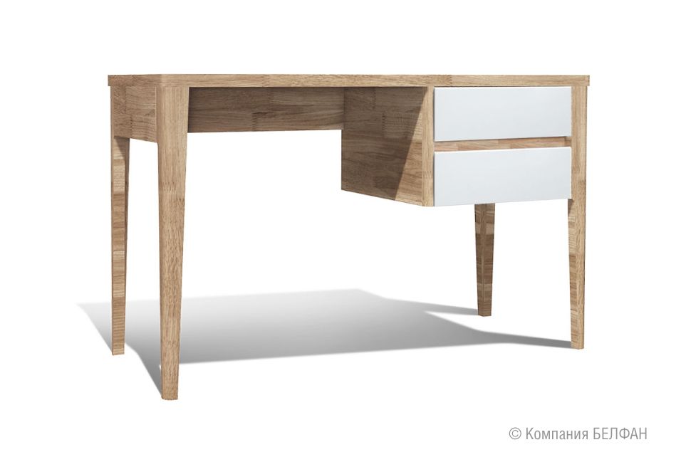 Стол письменный "Wallstreet" массив дуба, МДФ 1