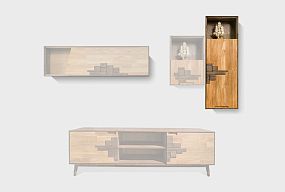 Шкаф навесной "Irving Design" 120 (правый)