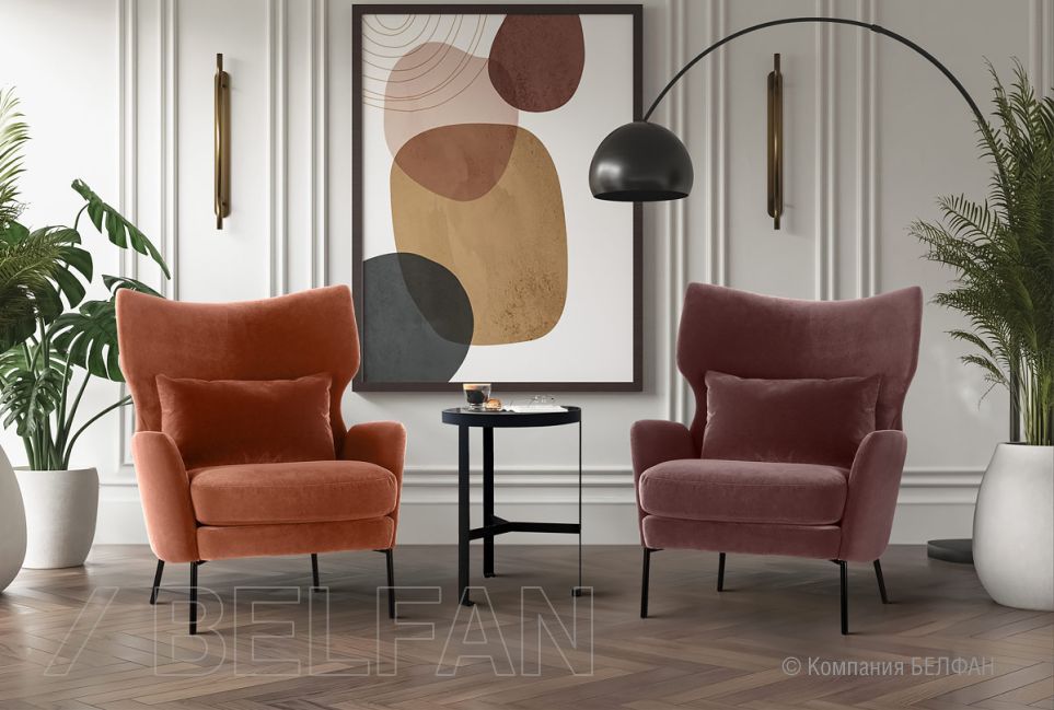 Стол журнальный "Collin" (круглый) малый массив и шпон дуба, МДФ 5