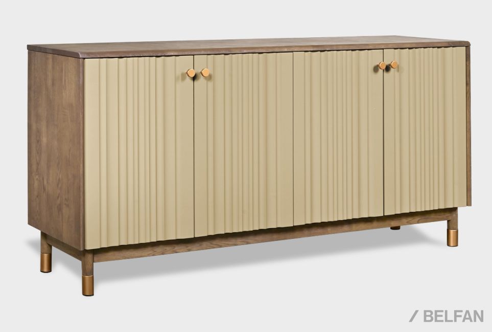 Тумба "Меридиан" 4 массив дуба, МДФ 1