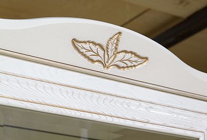 Шкаф с витриной 1-но дв. "Трио" (правый)