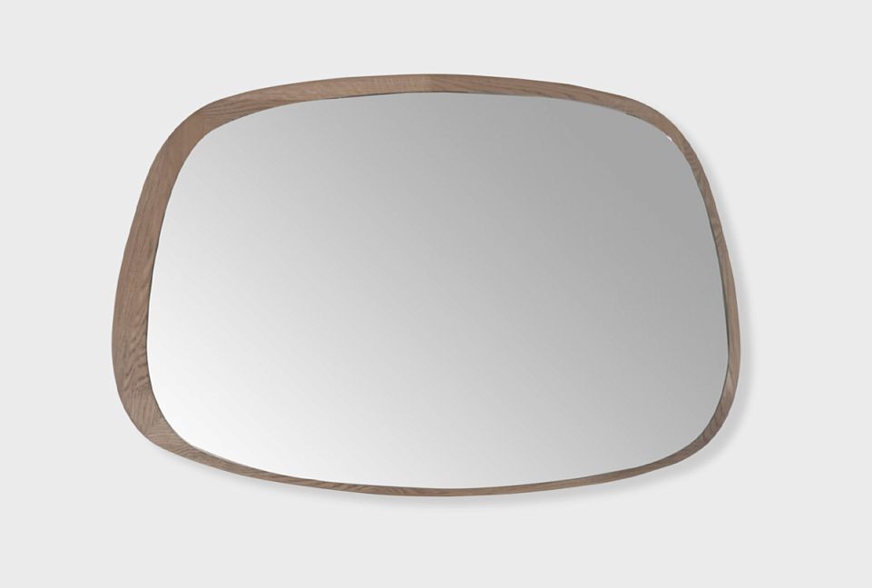 Зеркало настенное "Меридиан"; к-шоколадный дуб