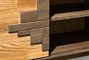 Тумба под ТВ "Irving Design"; графит, бейц-масло