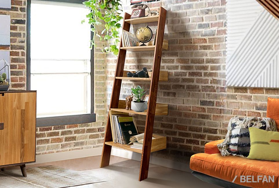 Стеллаж "Irving Design" массив дуба 3