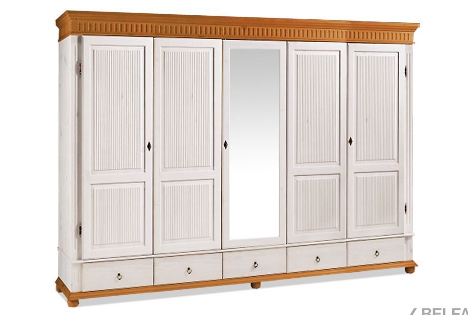 Шкаф "Хельсинки-5-SP-GT-М" массив сосны 1