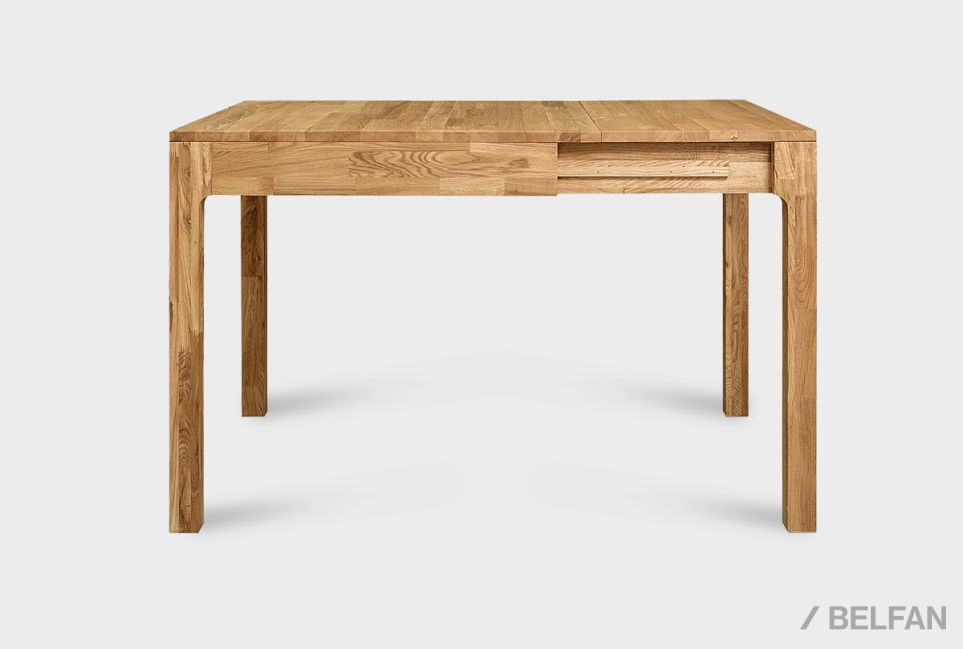 Стол обеденный "Норд" (раскладной) массив дуба 2