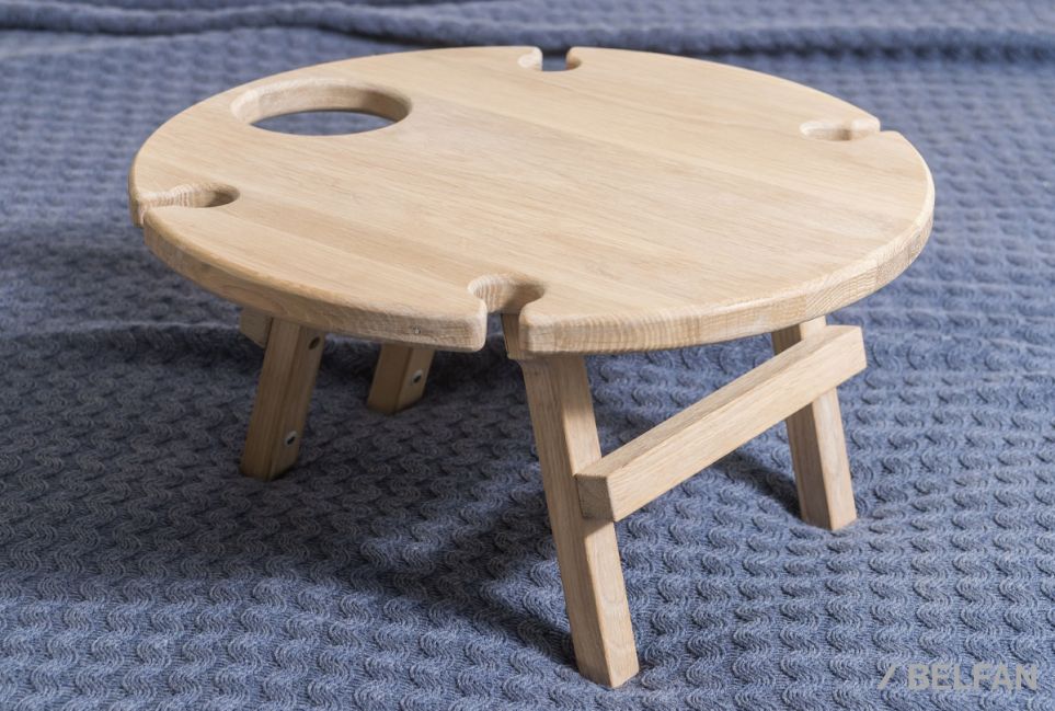 Стол винный "Арт" массив дуба 1