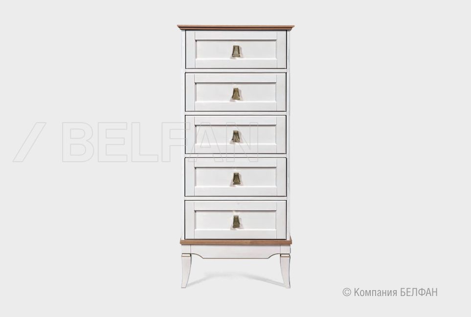 Комод "Стюарт" (высокий) массив и шпон дуба 1