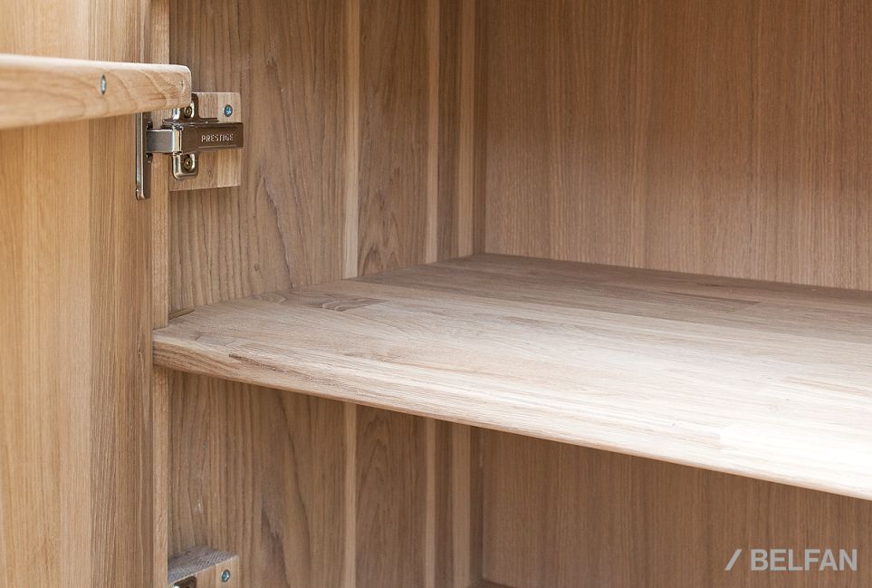 Тумба 2-х дверная "Норд" массив дуба 3