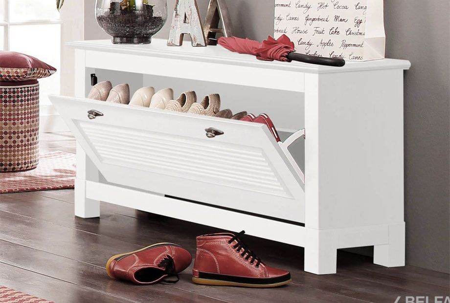 Тумба для обуви "Рауна" 01 массив сосны 2