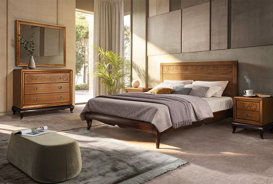 Комод "Соната" (декор) массив и шпон дуба 8