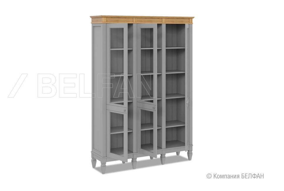 Стеллаж "Ольса" 330/000 массив сосны 3