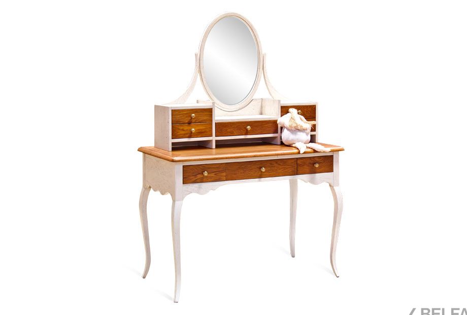 Зеркало для стола туалетного "Шамбор" массив и шпон дуба 3