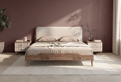 Кровать "Меридиан" (мягкое изголовье)