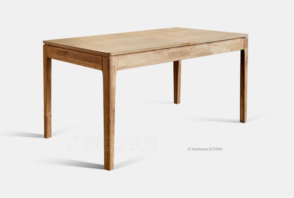 Стол обеденный "Wallstreet" (раскладной); 1200x800; к-бейц-масло