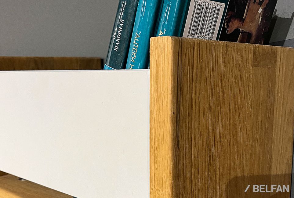 Полка с нишей "Wallstreet" (правая) массив дуба, МДФ 3