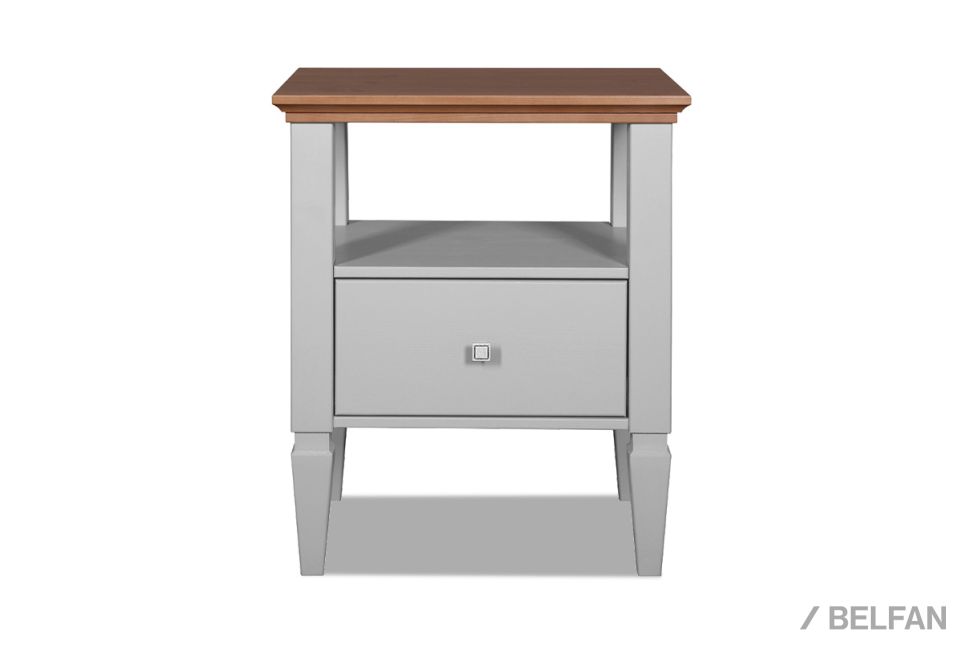 Тумба прикроватная "Ольса" 01 массив сосны 2