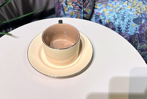 Стол журнальный "Сакраменто" (прикроватный) МДФ, шпон дуба, металл 4