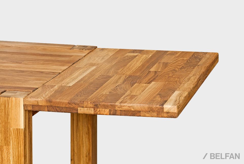 Приставка к столу обеденному "Берген" П-01 массив дуба 1